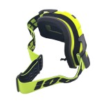 Ochelari unisex ski, snowboard, motociclism, ciclism, rama verde, lentila multicolora, O11GMN